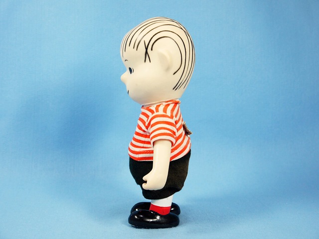 ビンテージ Determined 1968年 ライナス Pocket Doll ソフビ