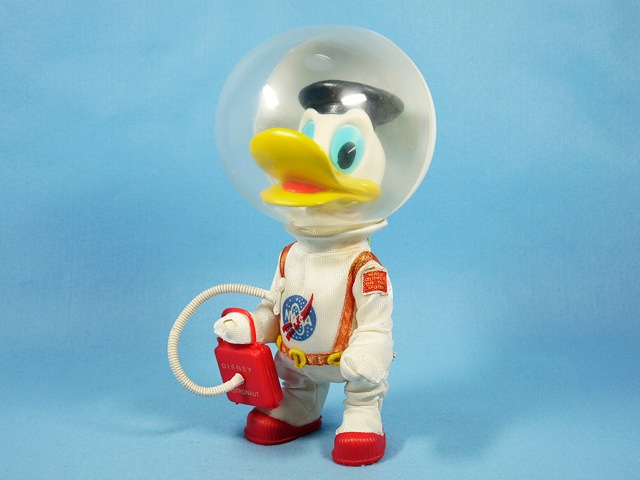 送料無料】ビンテージ MARX TOYS 70' ディズニー NASA Donald Duck