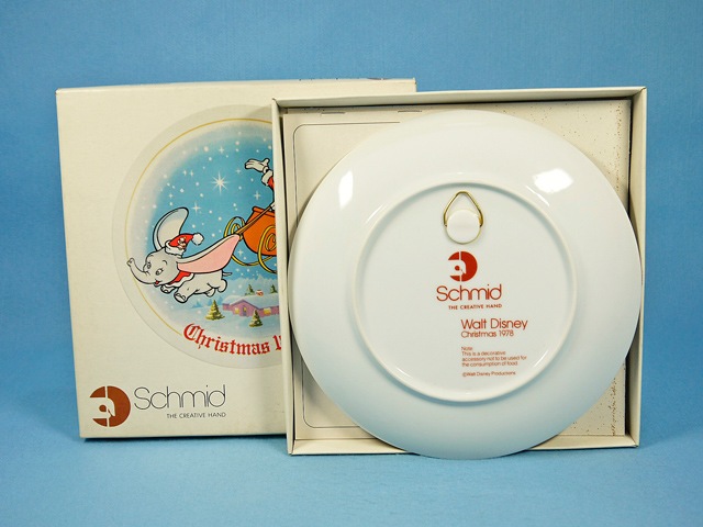 �ӥ�ơ�����Schmid 70' �ǥ����ˡ����ߥå���  Christmas  1978��Plate �ɳݤ�������Ȣ��