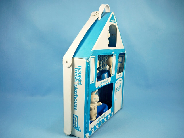 �ӥ�ơ�����Pillsbury  '70s  poppin' fresh playhouse���ɥ����ܡ������ץ쥤�ϥ���