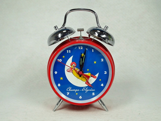 ӥơMcdonald's ޥɥʥɡ RonaldTwin Bell Alarm Clock ܳФסȢ