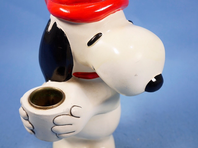 ビンテージ Hallmark '70s スヌーピー Candlholder キャンドル