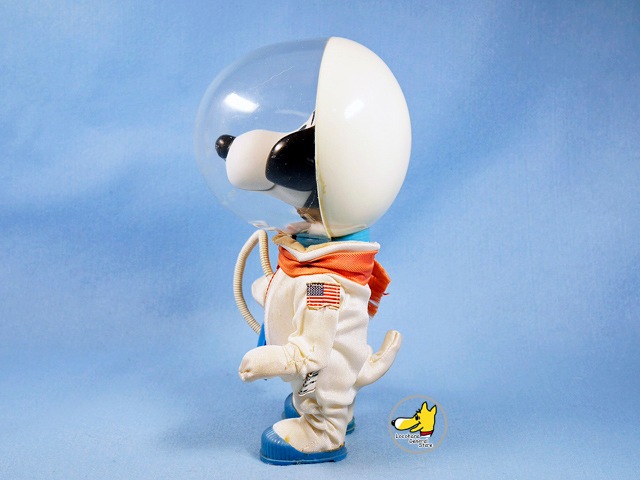 ビンテージ Determined 69 スヌーピー アストロノーツ 2nd ジッパータイプ ビンテージ ピーナッツ ドール ぬいぐるみ ポケットドール Locohana General Store