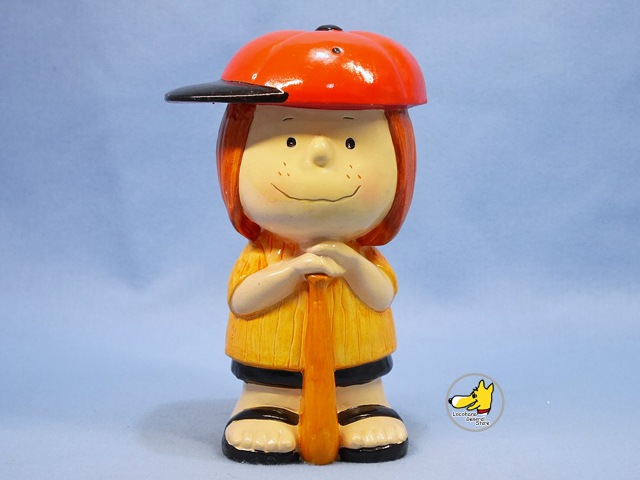 ビンテージ Determined '73 スヌーピー Baseball シリーズ Bank