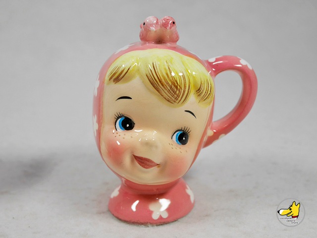 送料無料】ビンテージ NAPCO '50s Miss Cutie-pie ミスキューティー 店舗や値段 ビンテージ イエロー マグ ミスキューティパイ 雑貨