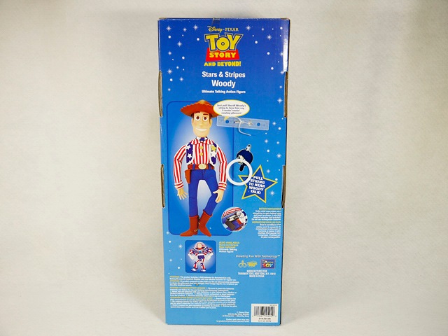 TOY STORY 90' STARS & STRIPES Talking Woody トーキング