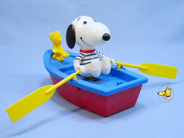 ビンテージ CONCEPT 2000 '80s スヌーピー Rowing Snoopy 箱入 | ビンテージ ピーナッツ,トイ,電動トイ ...