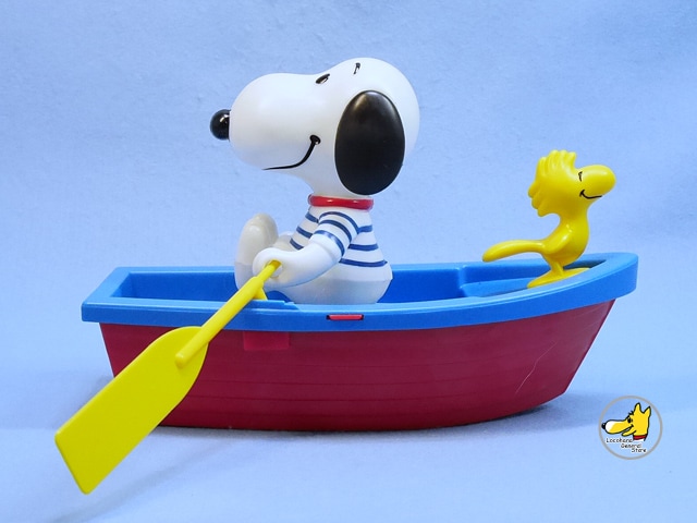 ビンテージ CONCEPT 2000 '80s スヌーピー Rowing Snoopy 箱入 | ビンテージ ピーナッツ,トイ,電動トイ ...