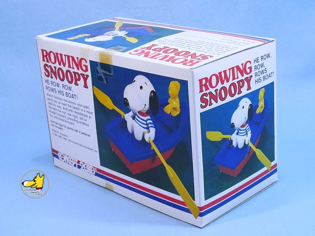 ビンテージ CONCEPT 2000 '80s スヌーピー Rowing Snoopy 箱入 | ビンテージ ピーナッツ,トイ,電動トイ ...