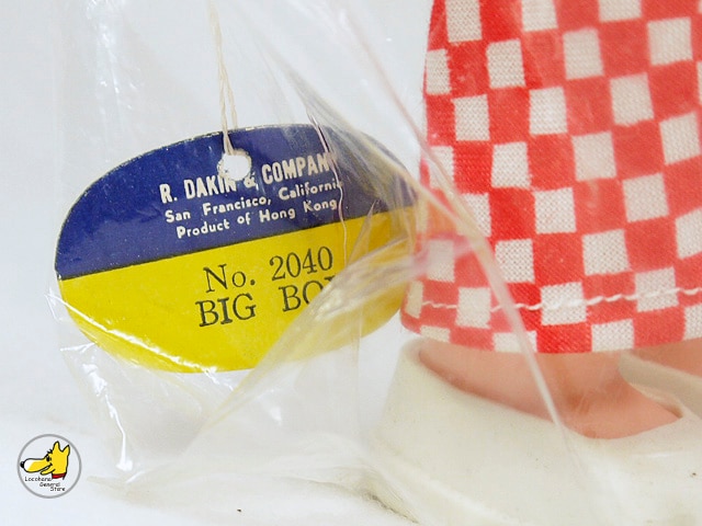 ビンテージ DAKIN '70s BIG BOY ビックボーイ ソフビ 袋入り