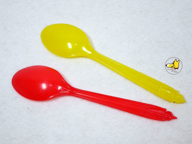 ビンテージ Daily Queen アイスクリーム スプーン 2個セット ビンテージ アドバタイジング Daily Queen Locohana General Store