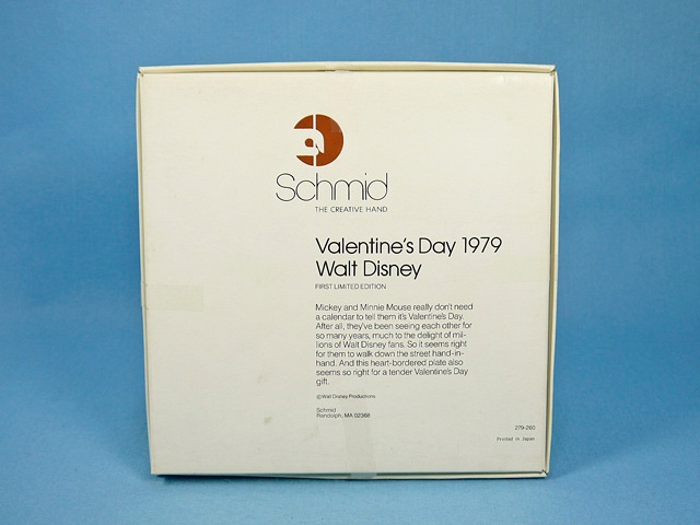 ӥơSchmid'79ǥˡߥå  Valentine  1979Plate ɳݤȢ