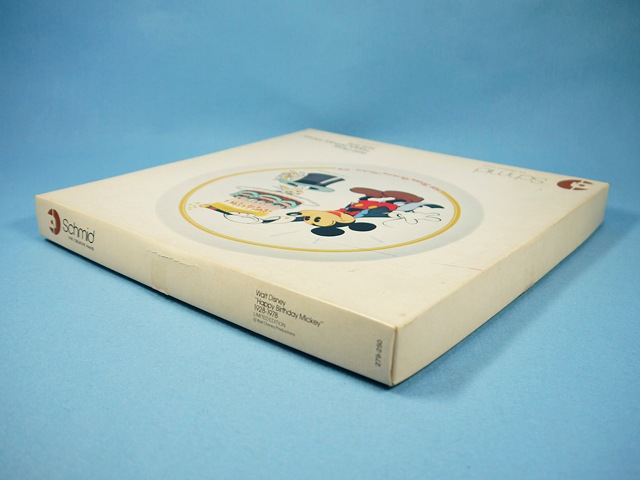 ӥơSchmid'78ǥˡߥå  Happy Birthday Mickey  1978Plate ɳݤȢ