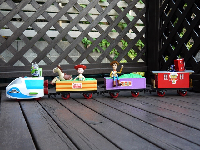送料無料】TOY STORY 2 90' INTERACTIVE TALKING TRAIN SET トーキング