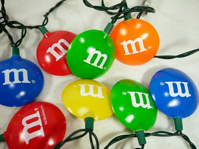 �ӥ�ơ�����M&M's   M&M's  Christmas light  ����ߥ͡������饤��