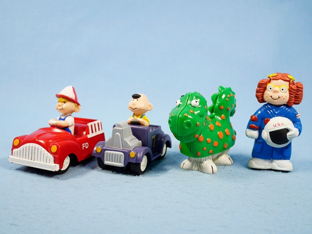 �ӥ�ơ�����Daily Queen  �ǥ˥�  '94  �ߡ���ȥ���Kids Meal Toy��4�ĥ��å�