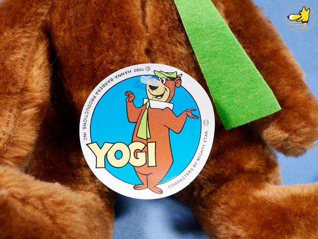 ビンテージ Mighty Star '80 Hanna Barbera Yogi Bear ヨギベア Plush