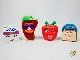 ビンテージ　Mcdonald's　'93  ミールトイ　Food FUNdamentals 　フード　ファンダメンタルズ 　4個セット|マクドナルド|ビンテージ　ファストフード