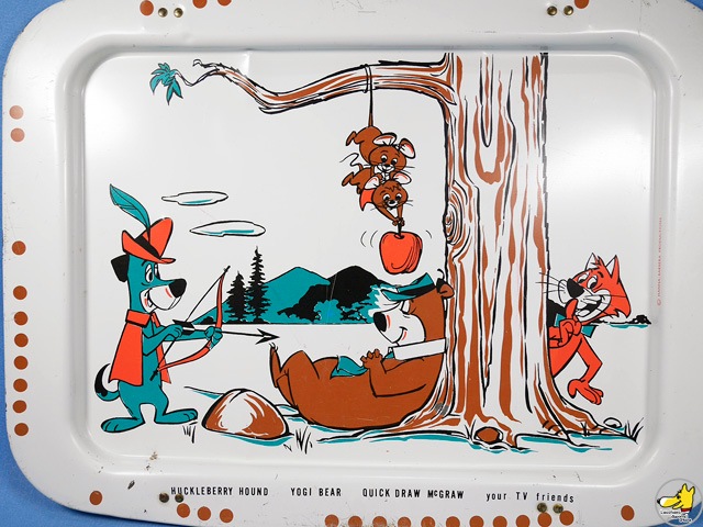 �ӥ�ơ�����'60s��Hanna Barbera��Yogi Bear��Lap Tray���襮�٥�����åץȥ쥤