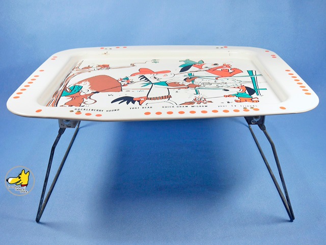 �ӥ�ơ�����'60s��Hanna Barbera��Quick Draw McGraw��Lap Tray�������ޥå�����åץȥ쥤