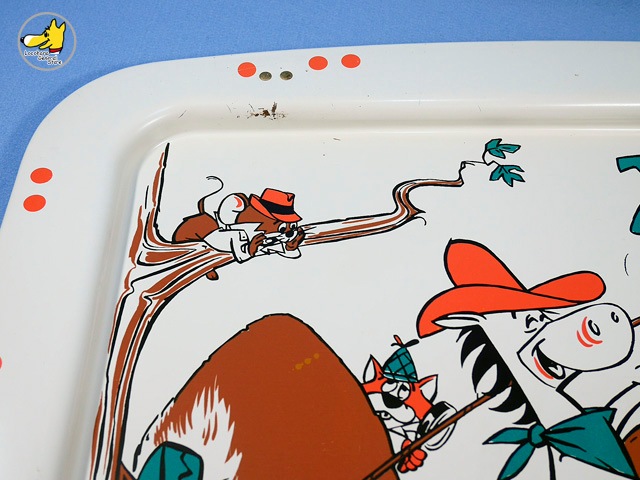 �ӥ�ơ�����'60s��Hanna Barbera��Quick Draw McGraw��Lap Tray�������ޥå�����åץȥ쥤