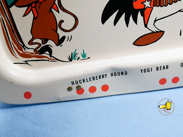 �ӥ�ơ�����'60s��Hanna Barbera��Quick Draw McGraw��Lap Tray�������ޥå�����åץȥ쥤