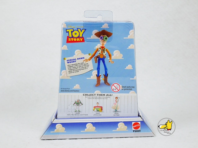 ウッディ シリアル ダンク　フィギュア　シド レア】トイストーリー シドの部屋のウッディ Cereal Dunk Woody