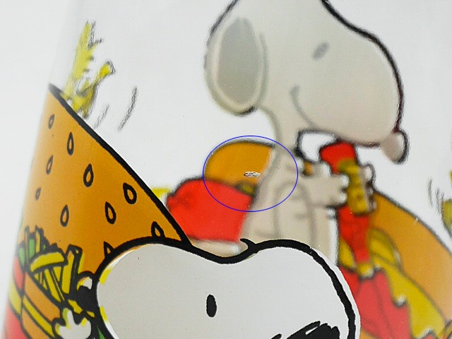 ビンテージ Anchor Hocking 70s スヌーピー グラス ハンバーガー グラス マグ Locohana General Store