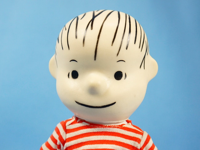 ビンテージ Determined 1968年 ライナス Pocket Doll ソフビ