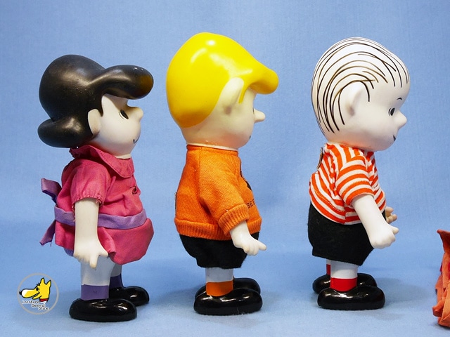Determined 1968年 スヌーピー ポケットドール　SNOOPY ビンテージ Determined '68 スヌーピー Pocket Doll 5体セット