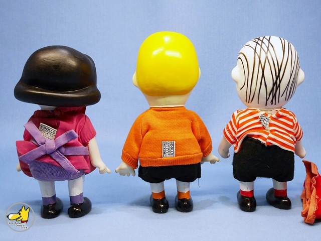 ビンテージ Determined '68 スヌーピー Pocket Doll 5体セット