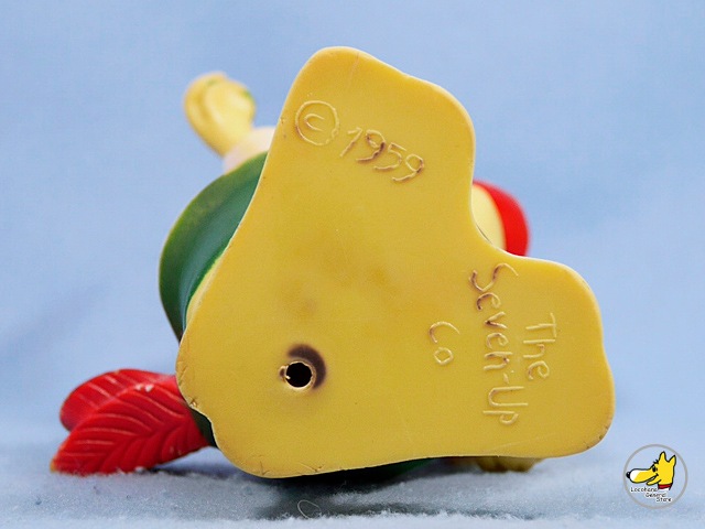 1959年製 7UP フレッシュアップフレディ ビンテージ ソフビ TOY 【公式
