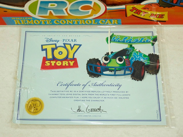 TOY STORY トイストーリーコレクション RC リモートコントロールカー