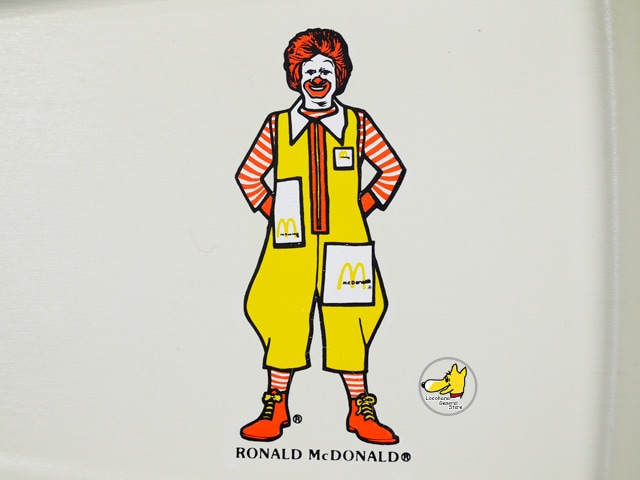 ビンテージ Mcdonald's '70s マクドナルド ドライブスルー トレイ 6P
