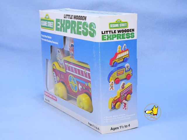 �ӥ�ơ����� TOOTSIE TOYS��'90s ��Sesame street��Little Wooden Express��Ȣ��