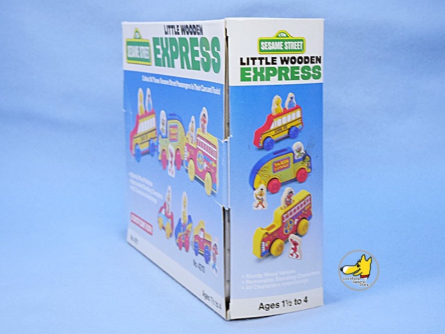 �ӥ�ơ����� TOOTSIE TOYS��'90s ��Sesame street��Little Wooden Express��Ȣ��