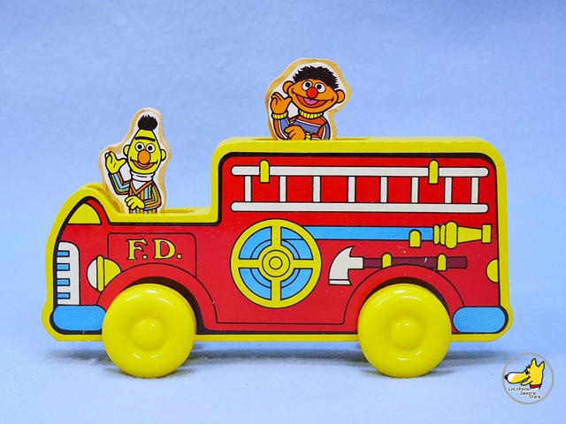 �ӥ�ơ����� TOOTSIE TOYS��'90s ��Sesame street��Little Wooden Express��Ȣ��