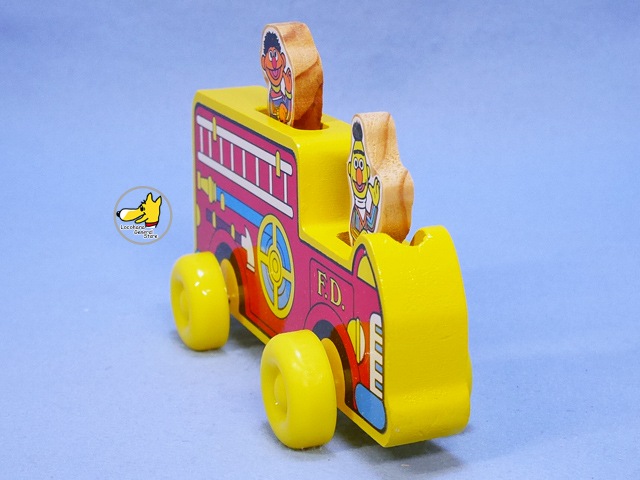 �ӥ�ơ����� TOOTSIE TOYS��'90s ��Sesame street��Little Wooden Express��Ȣ��