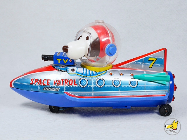 スヌーピー ブリキ SPACE TOY 3点セット