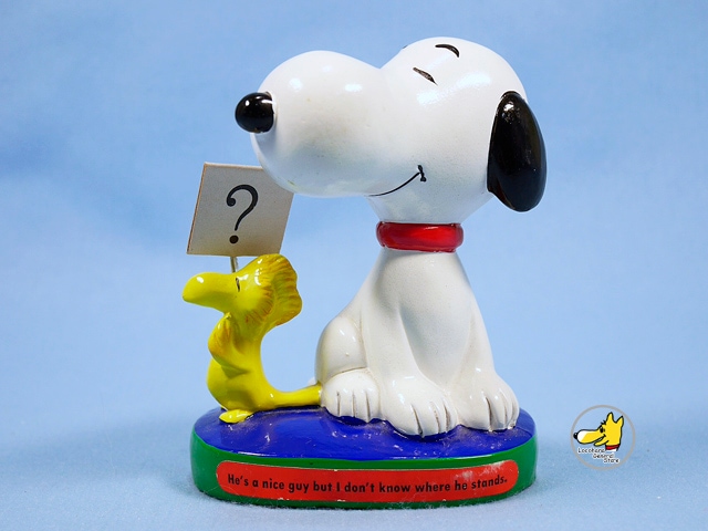 ビンテージ Determined '71 スヌーピー Snoopy & Woodstock