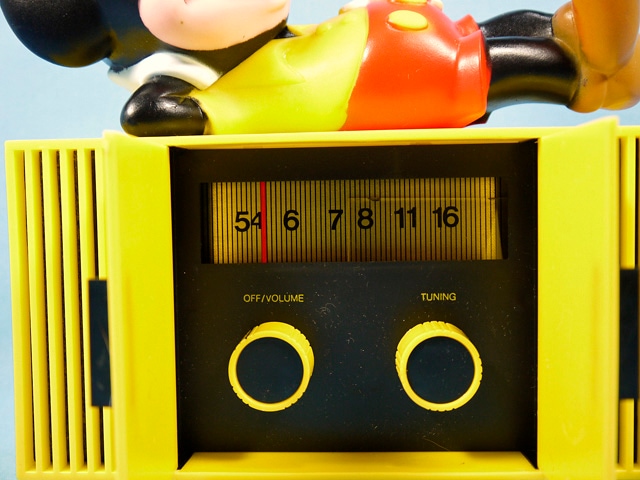ビンテージ Concept2000 70'Mickey Mouse HI - FI Radio ミッキー