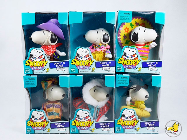 ビンテージ Hasbro '99 スヌーピー Snoopy&Friend World Tour