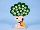 �ӥ�ơ�����Aviva 1970's ���̡��ԡ� Earring Holder �����󥰥ۥ������Snoopy&Tree