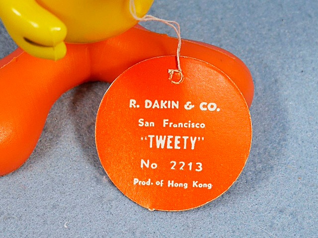 ビンテージ DAKIN '70s LOONEY TUNES Tweety トゥイーティー 新品袋入