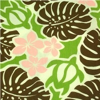 【ハワイ直輸入】ハワイアンファブリック　綿35%ポリ65% HFC-003|ポリエステル65% 綿35%|ハワイアン　布