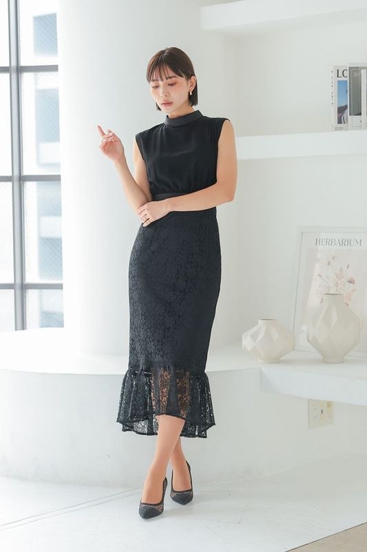 ドゥーズィエムクラス　シルク　バルーンミニドレス LANTINAM ワンピース ジャガードバルーンミニドレス : ZOZOTOWN