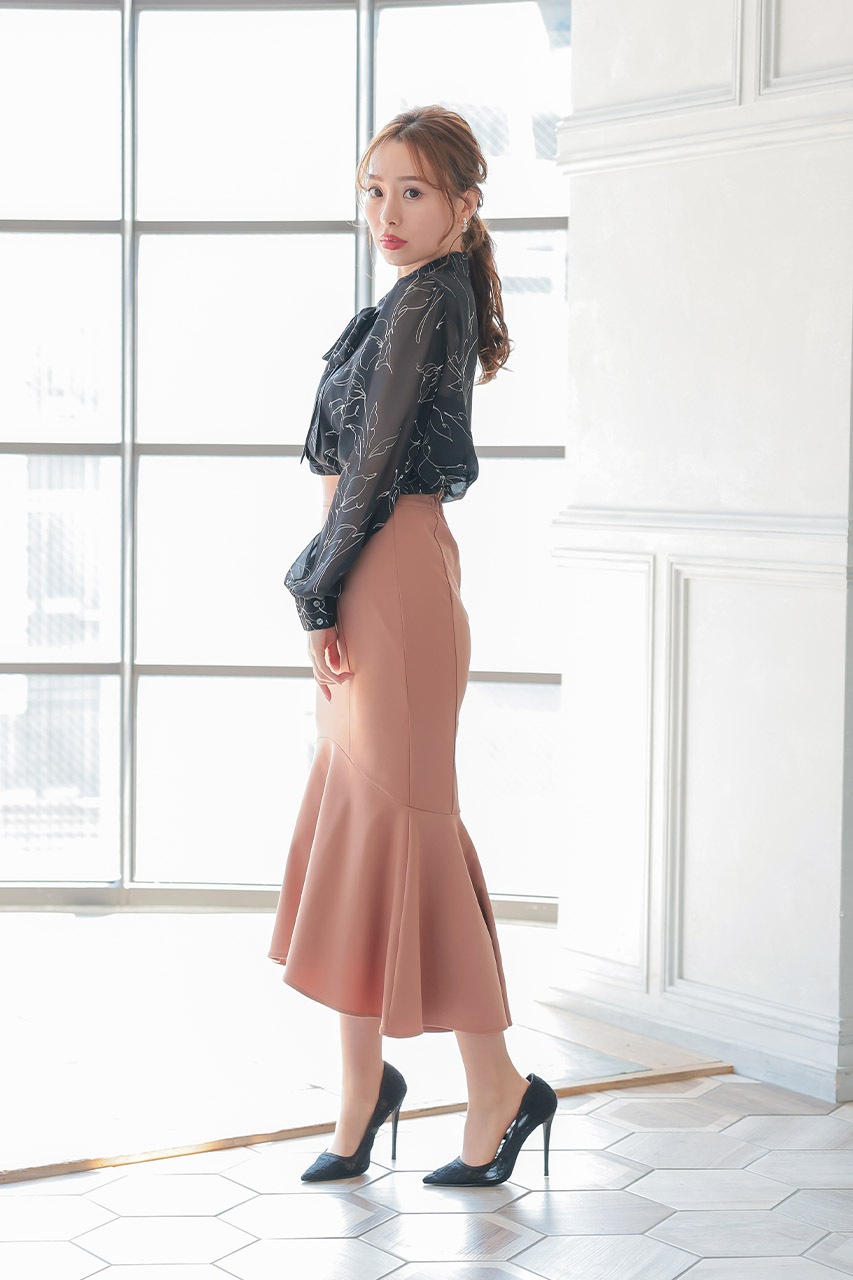 サンプル品50％OFF】ストレッチマーメイドスカート Sサイズ