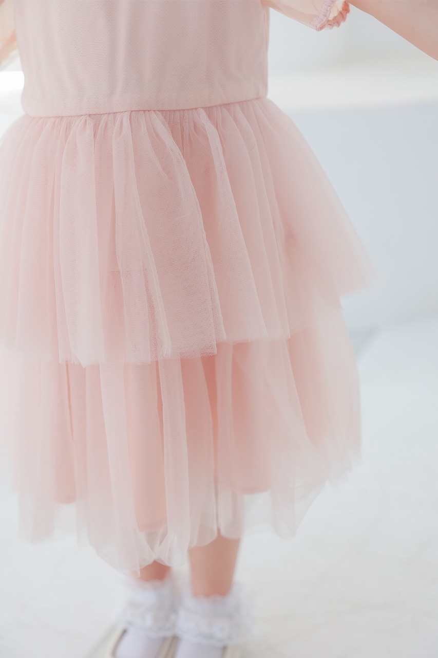 Chi Chi Girls �ѥե��꡼�֥ƥ������ɥ��塼��ɥ쥹 3-5�� CG80945YGPK