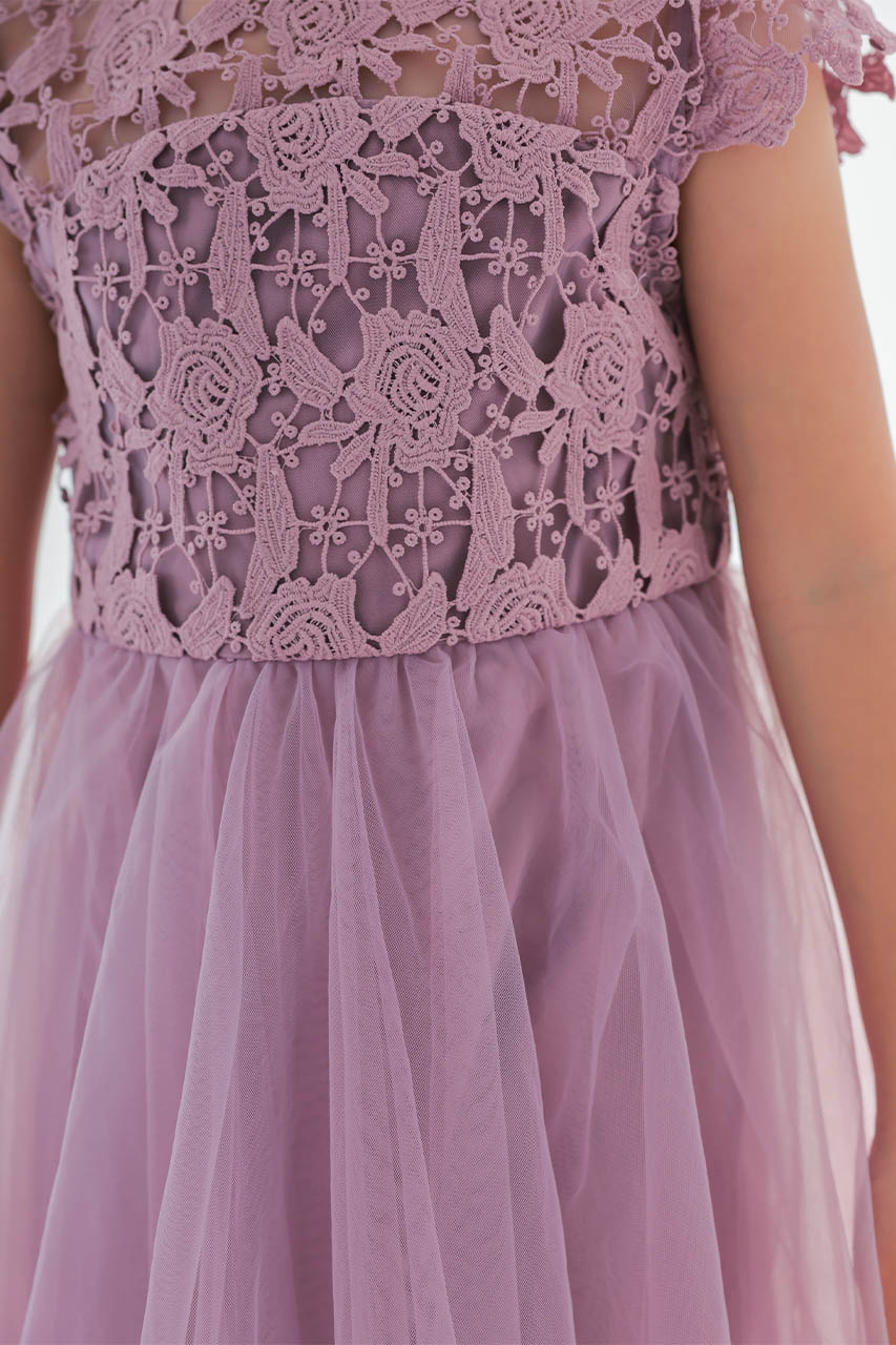 日本未入荷★Chi Chi London ハイネックレースプリーツドレス Chi Chi Girls ハイネックレースハートバックドレス 3-8歳