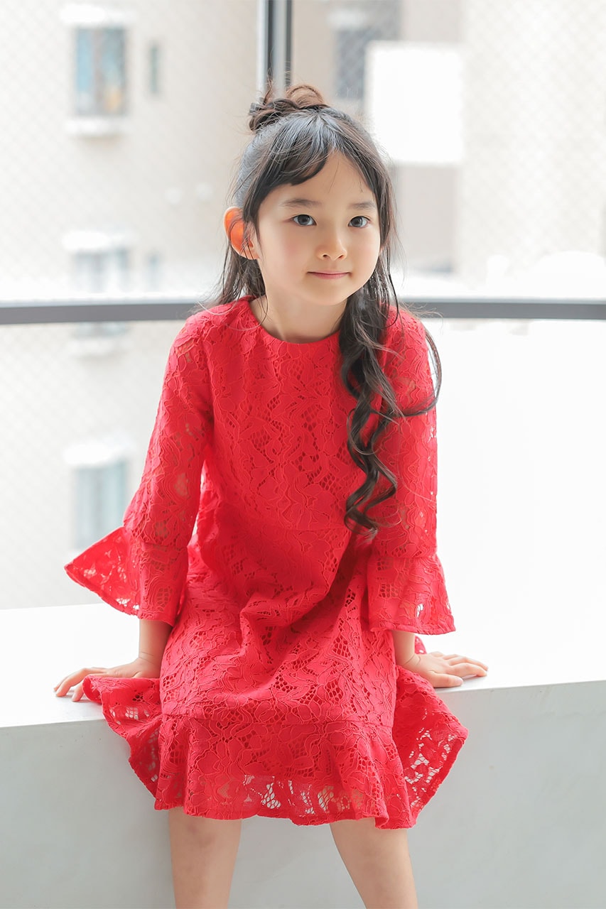 Coast* レース ショートスリーブ ミディドレス Tropical Leaf Print Flowy Dress